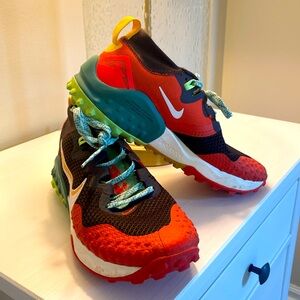Nike React Trail Running Sneakers Size 8